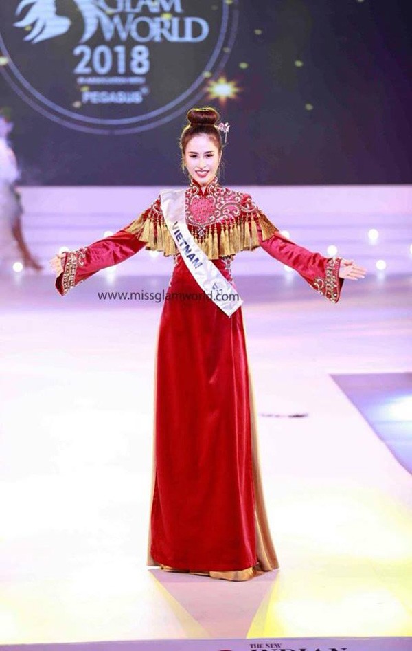 nguoi dep princess ngoc han gianh giai hoa hau duoc yeu thich nhat tai miss glam world 2018 - 6